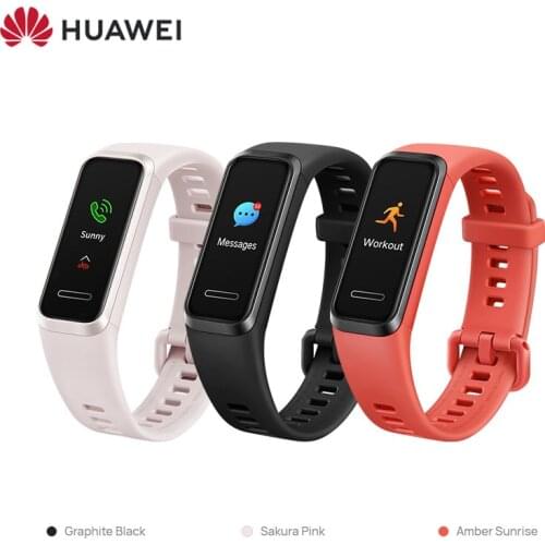 Original Huawei Band 4 Smart Bracelet Heart Rate Sleep Tracker Waterproof Bluetooth Smart band Fitness Tracker Touch Screen