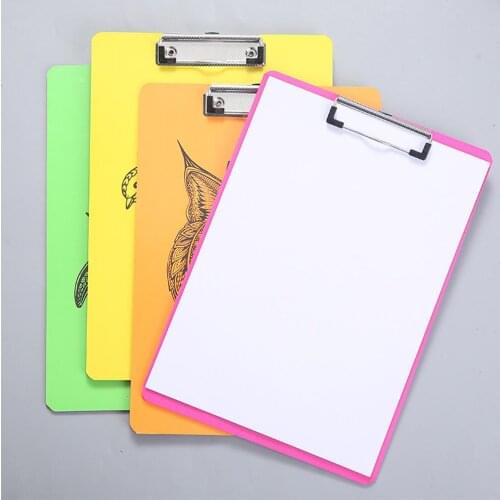 Kuulee Straight Plywood Signed Clipboard WordPad Business Fastener File Folder Random Color