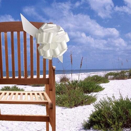 Beach garden Wedding Chair Flower car Anniversay bridal shower engagement Christening Baptism First Communion Church Decoration