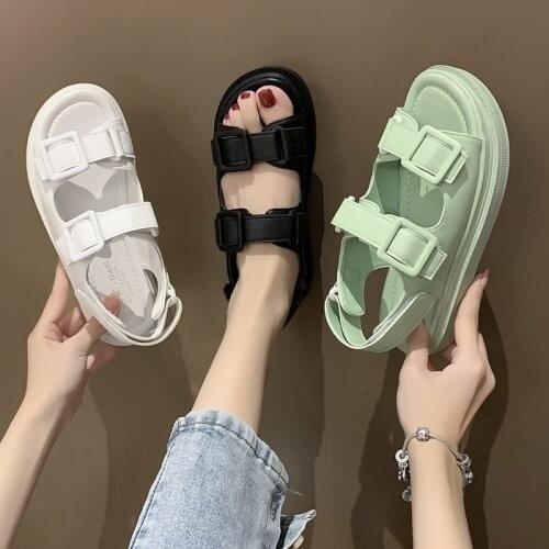 Clogs With Heel Flat Sandal Shoe Female Sandals Comfort Shoes For Women 2020 Womens Med Clear Heels Thick Flower Ladies