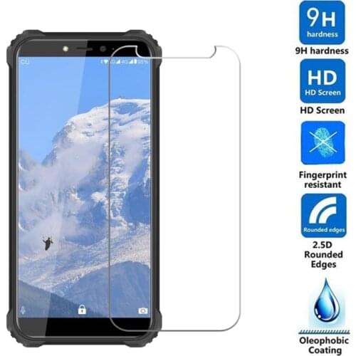 2PCS Tempered Glass For Oukitel WP9 Screen Protector Toughened protective film For Oukitel WP5 glass