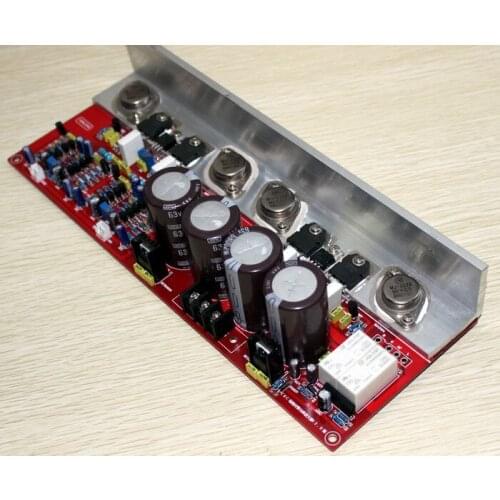 150W * 2 4-8 Ohm 285 * 105MM Luxury Power Amplifier Board Field Effect Tube (2SK2955, 2SJ554) 2.0 Channel Power Amplifier Board