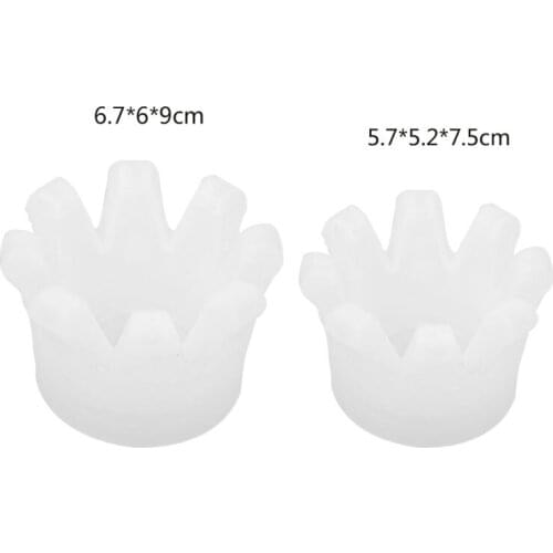 3D Crown Ashtray Storage Box DIY Phone Holder Silicone Mold Resin Casting Tools