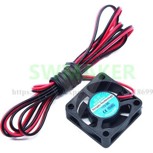 SWMAKER Tarantula 3D printer 12V brushless mute cooling micro fan 3010 DC 12V Brushless Cooling Cooler Fan 100mm cable