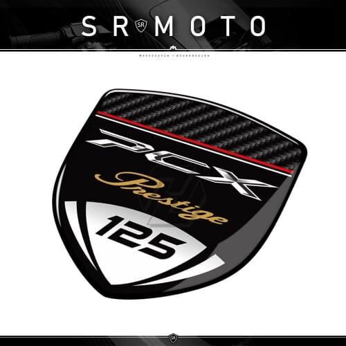 Motorcycle Tank Pad Case for Honda PCX125 PCX150 Sticker 3D Resin