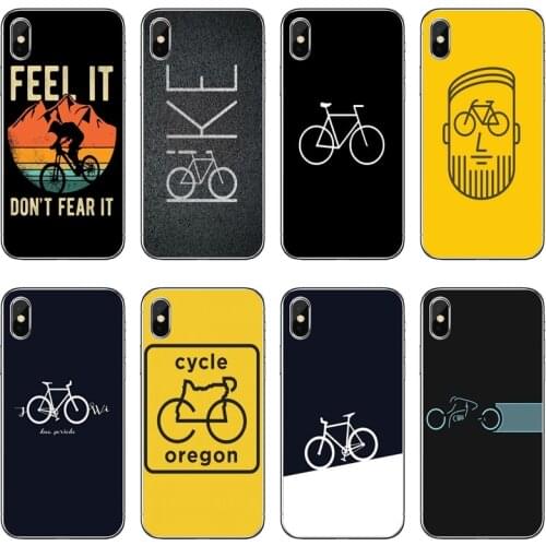 Fashion Bike Cycling Soft Phone Case For Samsung Galaxy A71 A70 A60 A51 A50 A41 A40 A31 A30 A20E A21S A12 A10 A7 A5 A3