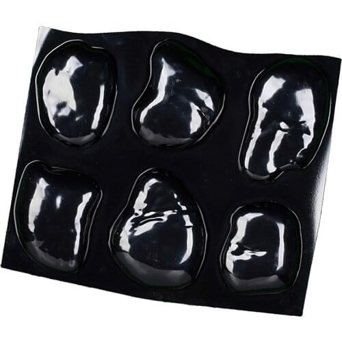 Decorative Stepping Stones Plaster Mold Cobblestone Concrete Mould DIY Craft