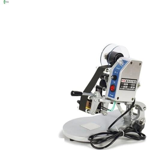 DY-8 Manual Direct Thermal Hot Foil Stamping Coding Printer Date Ribbon Coder Machine 220V