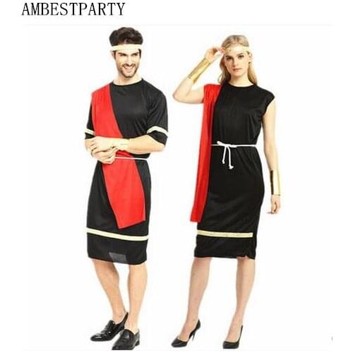 Egyptian cleopatra queen nile adult fancy dress costume ladies halloween costume Greek goddess Dress Lovers clothes AMBESTPARTY