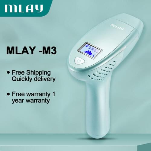MlayM3 IPL Hair removal Epilator a Laser Permanent Hair Removal Machine Face Body 3IN1 Electric depilador a laser 500000 Flashes