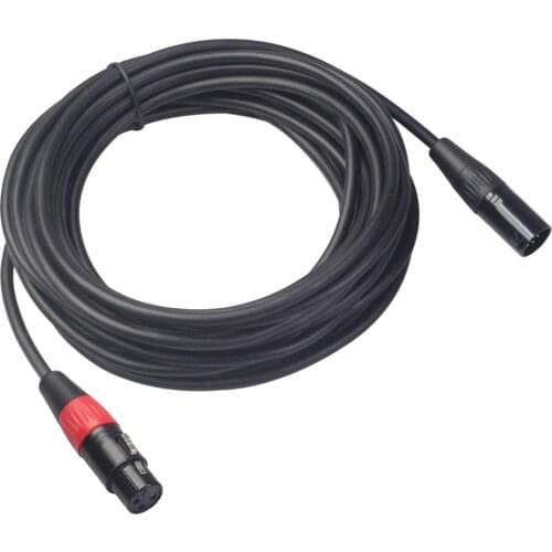 XLR 3 Female To 5 Male Cable For Microphone Camera Amplifier Audio 15 Meter