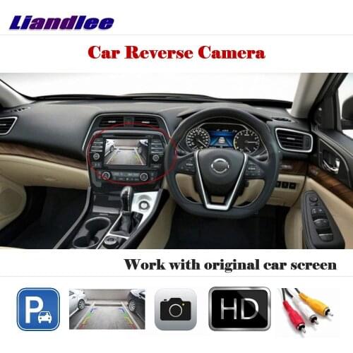 Liandlee For Nissan Terra 2018 / Auto Rear View Rearview Camera Back Camera Reverse Parking Camera Work with Car Factory Screen