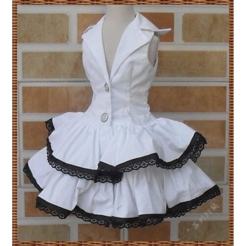 New 65cm 68cm real doll Clothes bust about 35cm waist about 23cm real doll dress lolita cosplay dress