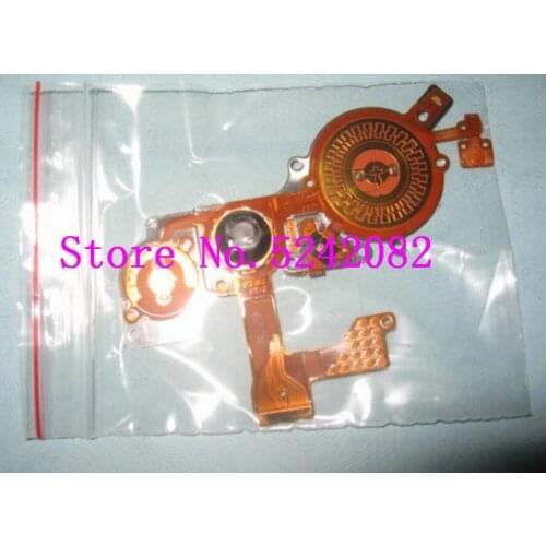 NEW for Canon 7D back cover Rear Shell Menu Button Cable flex with joystick unit Camera repair parts