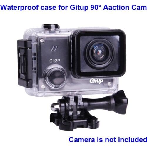 Original Underwater Case for G3 Git3 GITUP Git2 Git2P 90 Degree Diving 30M Waterproof Housing extreme Helmet Mini Action Cam