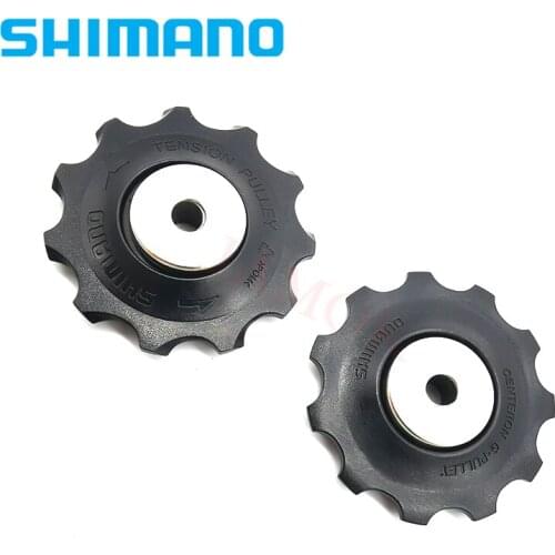 Free Shipping Road Bicycle 10 Speed Guide Wheel Rear Derailleur Pulleys Tension Pulley Set Bike Parts