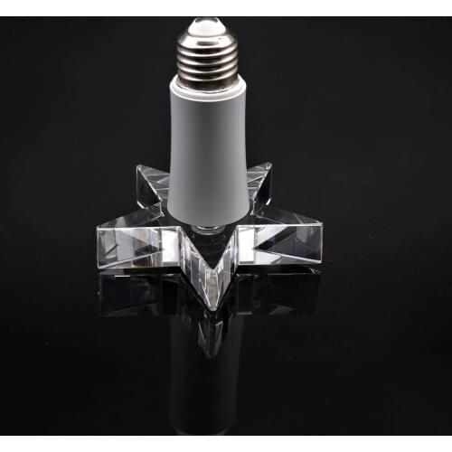 5 Stars Crystal Chandeliers 85V-265V Spot Downlight Dimmable 5W Recessed In LED Ceiling Living Room Lights Cold Warm White Light