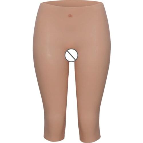 CYOMI Transvesti Shemale 7-point Silicone pantys Ladyboy Tits LGBT Fake Pussy Cosplay sexy pussy shemale can make love