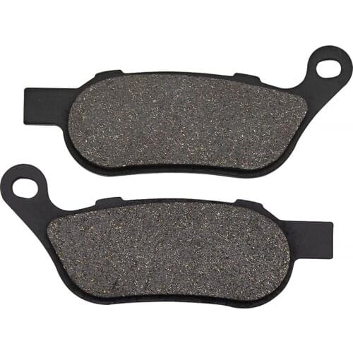 Motorcycle Rear Brake Pads for Harley Davidson FXDWG Dyna Wide Glide 2008-2013 FXS Blackline 2011-2013 FXSTB Night Train 08-09