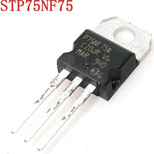 10PCS STP75NF75 TO220 P75NF75 TO-220 75NF75 New Original