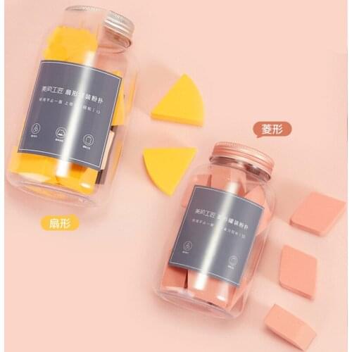 12Pcs Blender Spong Cosmetic Soft Puff Women Lady Beauty Makeup Art Transfer Coloring Stamping DIY Polish Gel Makeup Tool