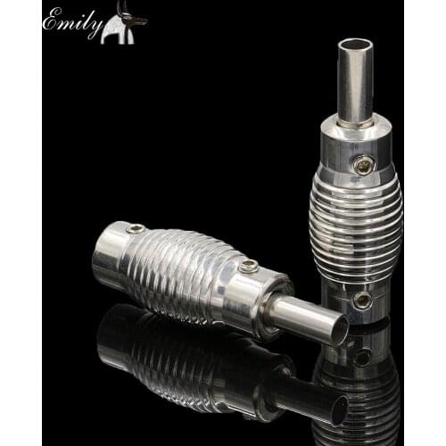 22MM Tattoo Stainless Steel Grip With Back Stem Tattoo Grips Steel Supply Free Shipping TG-128A
