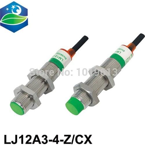 5pc/ lot 4-wire inductive proximity Switch NPN DC6-36V LJ12A3-4-Z/CX