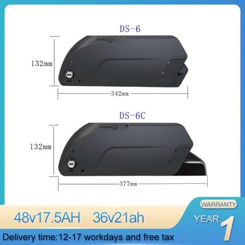 48V 17.5Ah Tiger Shark Battery Hot sales TigerShark Style 36V 17.5Ah 19.2ah Electric Bike Down Tube Battery