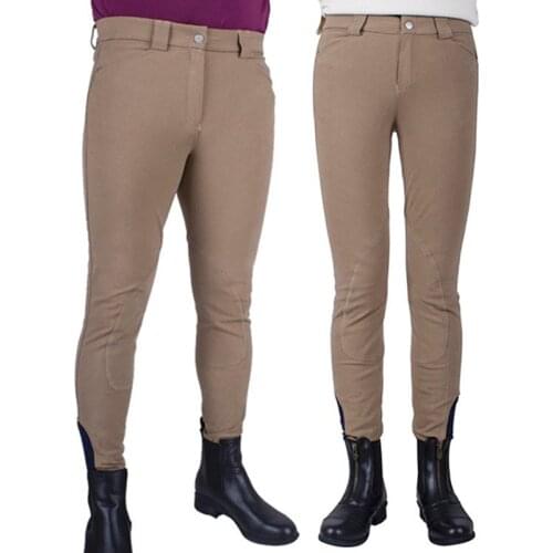 Horse Riding Breeches Women Men Pants Equestrian Breeches Horse Rider Elastic Trousers Outdoor Sports Chaps Horseback Clothes