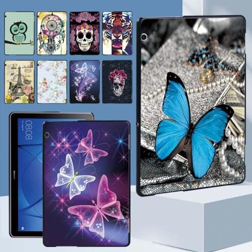 Old Image Series Tablet Case for Huawei MediaPad T3 10 9.6 inch Tablet Lightweight Durable Plastic Protective Hard Shell