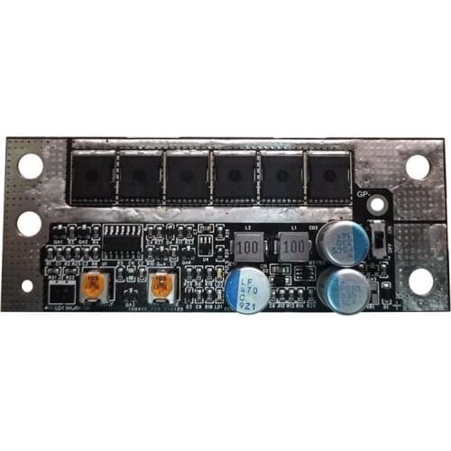 DIY lithium battery spot welding machine controller board farad capacitor energy storage butt welding circuit board 12MOS tube