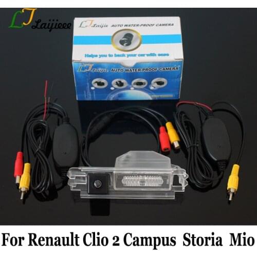 For Renault Clio 2 Campus Storia Mio Symbol I Thalia / HD CCD Night Vision Car Reversing Camera / Auto Wireless Rear View Camera