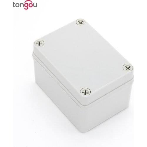 IP67 110*80*70 mm waterproof junction box Free customized trepanning 3 holes plastic control panel box