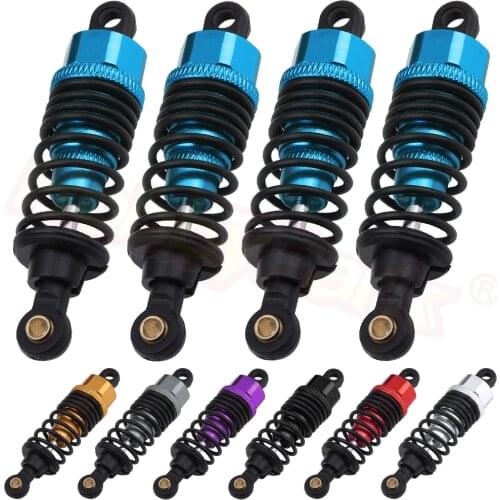 4PCS HSP Upgrade Parts 02114 102004 Aluminum Alloy Shock Absorber Set For 1/10 RC Car On Road 94102 Aluminum Parts