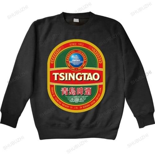 Men sweatshirt spring shubuzhi Men hoodie tsingtao beer hoodies fall Women hoodies brand men autumn warm hoody fashion euro size