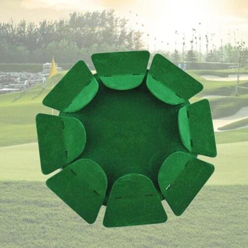 1Pc Indoor Outdoor Golf Ball Green All-Direction Practice Putting Cup Putter Golf Practice Hole Training Aids Training Tool