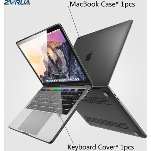 New laptop Case For APPle MacBook Air Pro Retina 11 12 13 15 16 mac Book 15.4 13.3 inch with Touch Bar ID Sleeve+ Keyboard Cover