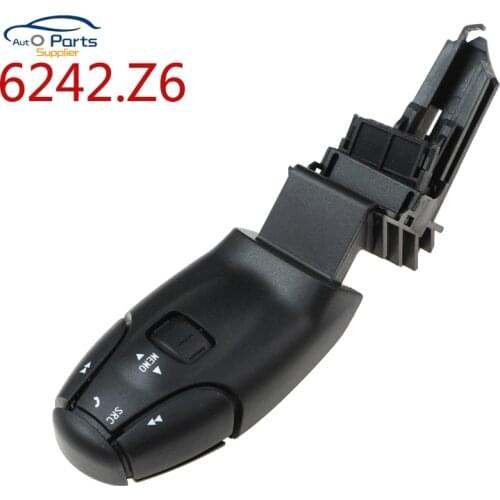YAOPEI 6242.Z6 6242Z6 96637236XT Radio CD Audio Remote Control Stalk Switch Bluetooth For Peugeot 206 307 407 607 807 Citoen C5