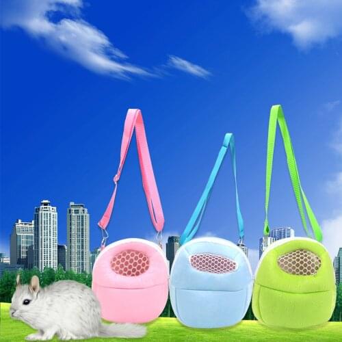 Ventilation Portable Hamster Hedgehog Shoulder Bag Outdoor Pet Dog Carrier Bag Portable Shoulder Travel Backpack S/M/L