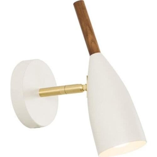 Simple Loft Style Iron Adjust Wall Sconce Modern LED Wall Lamp Home Deco Rotate Bedside Wall Light Fixtures Indoor Lighting