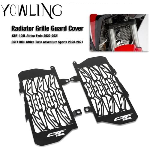 For Honda CRF1100L CRF 1100 L Africa Twin 2020 Motorcycle Radiator Grille Oil Cooler Guard Cover Protector CRF1100L Accessories