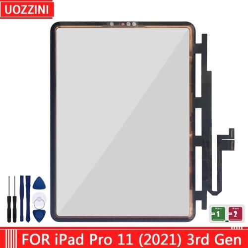 AAA++ Touch For iPad Pro 11 (2021) 3rd Gen A2301 A2459 A2460 Touch Screen Front Glass Panel Replacement Free Shipping 100% Teste