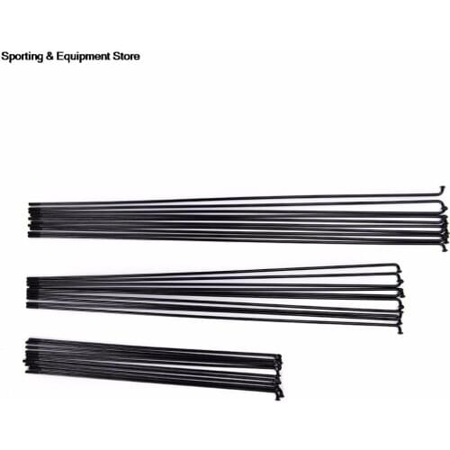 10PCS 12 mm steel spoke 14G Bicycle Spokes Diameter spokes Carbon Steel Electric Bike Spokes Length 170~286mmmm Black Color
