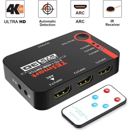 HDMI Switch 3x1 4K*2K Switcher Splitter Box Ultra HD for DVD HDTV Xbox PS3 PS4