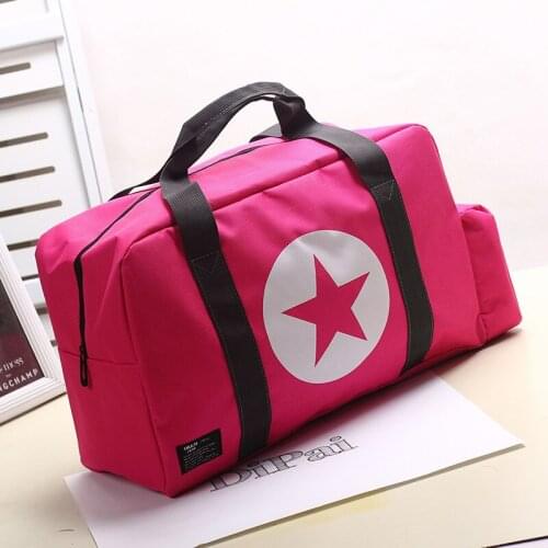 Womens Handbag Oxford Waterproof Travel Sotrage Duffle Bags Luggage Sports Storage Bag Shoulder Bag Handbag Big Size