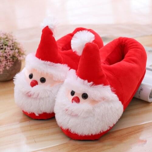 Womens Winter Plush Slippers Indoor Cartoon Animal Home Slides Ladies Bread Fat Sneakers Female Warm Cotton Shoes Fur Flip Flop