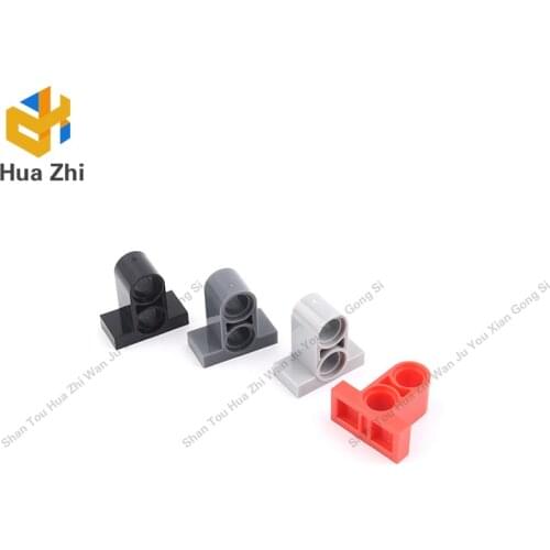 "Building Blocks Parts 32530 10PCS Technic Pin Connector Plate 1 x 2 x 1 2/3 [Two Holes On Top] LEGOING MOCS Education"