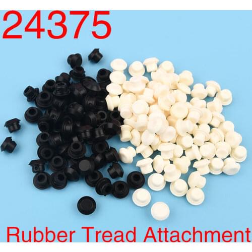 100 pcs24375 High-tech building blocks rubber tread accessory parts MOC accessories track