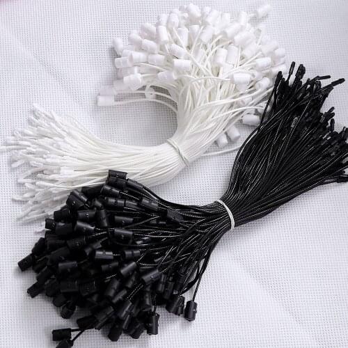 1000Pcs 199mm High Quality Length Wax Line Tag Rope Cords Hanging Tablet For Garment Bag Tags Cards DIY Clothing Accessories