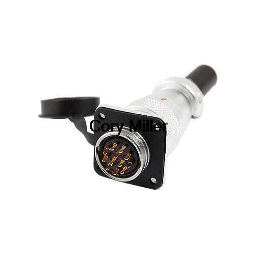 AC 250V 10A 12 Pins Aviation Electric Connector Adapter